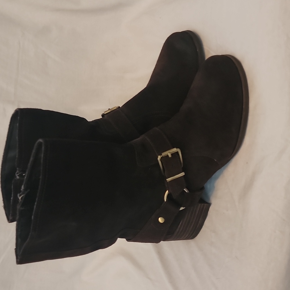 Jessica Simpson Suede Heeled Boots 7.5